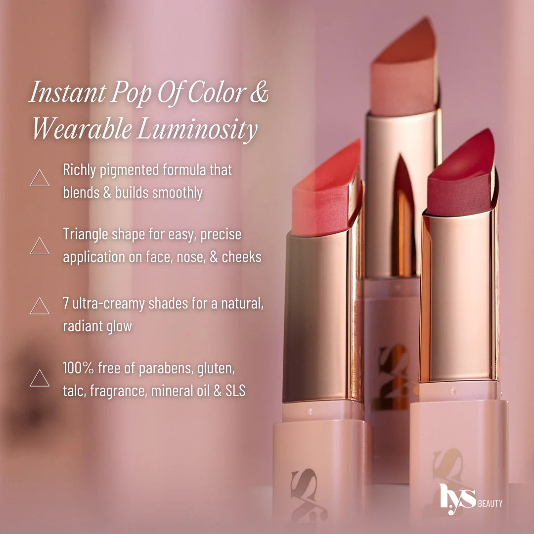 Higher Standard Cream Glow Blush Stick - Image 45