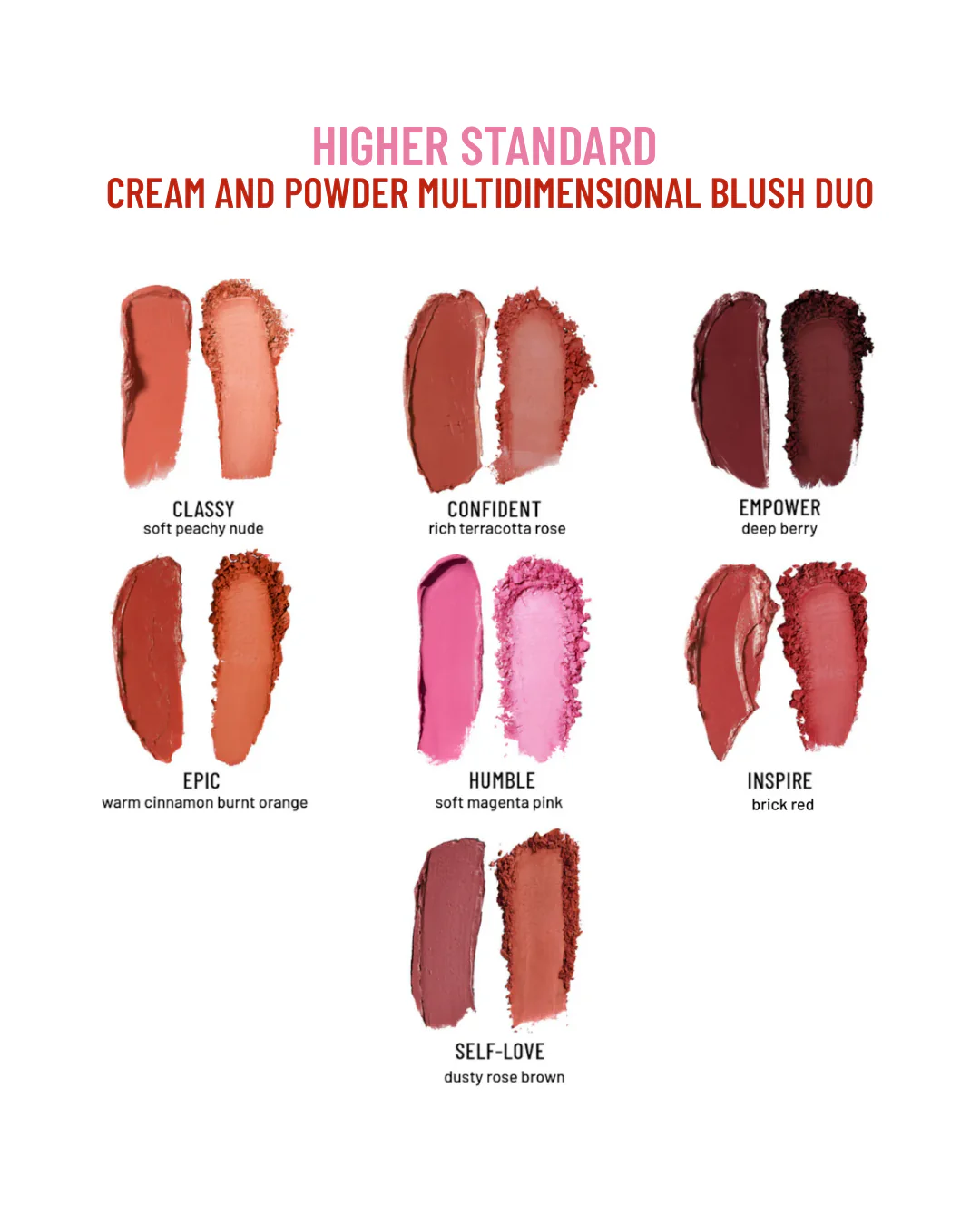 Higher Standard Cream and Powder Multidimensional Blush Duo - Image 41